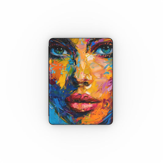 Abstract Portrait iPad Case