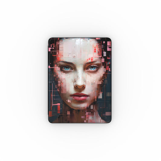 Abstract Portrait iPad Case