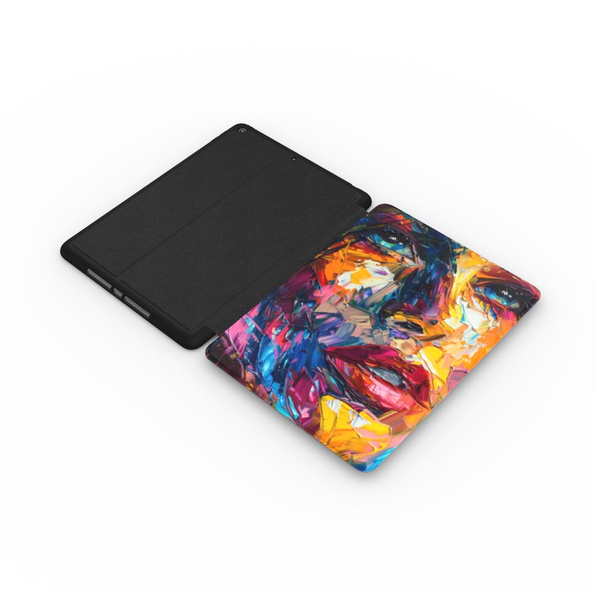 Abstract Portrait iPad Case