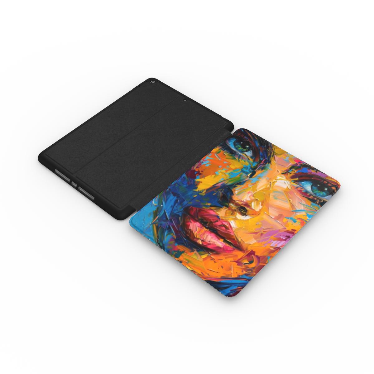 Abstract Portrait iPad Case