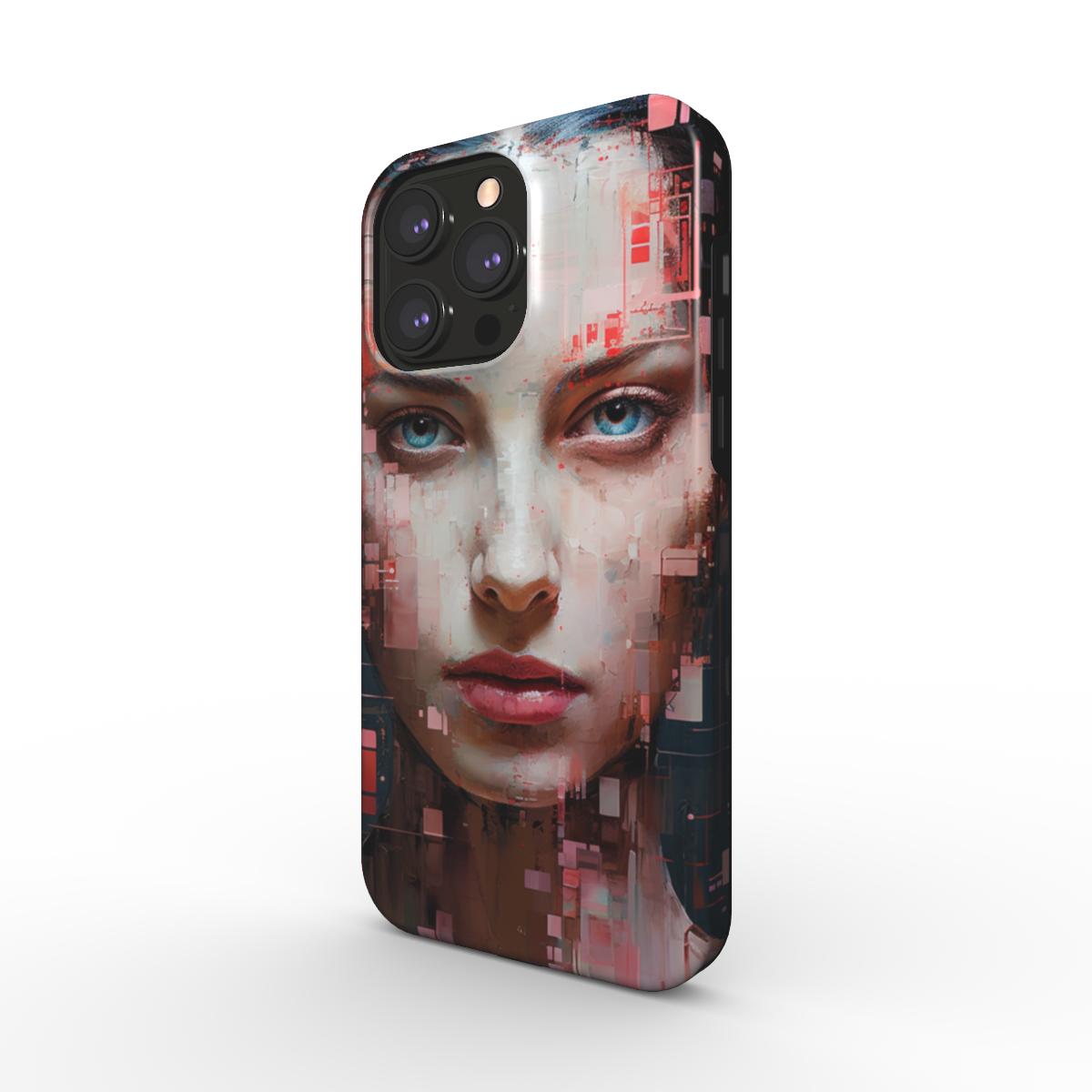 Abstract Portrait iPhone Case (MagSafe)