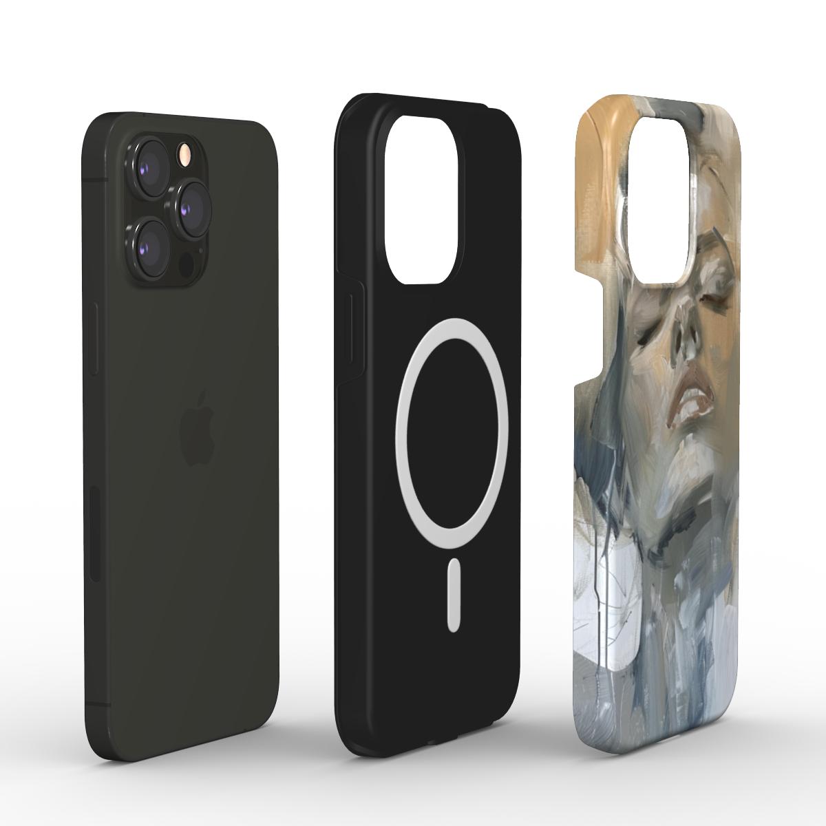 Abstract Portrait iPhone Case (MagSafe)