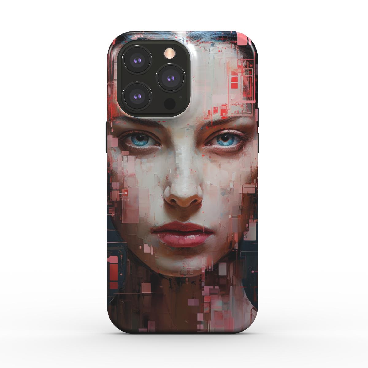 Abstract Portrait iPhone Case (MagSafe)