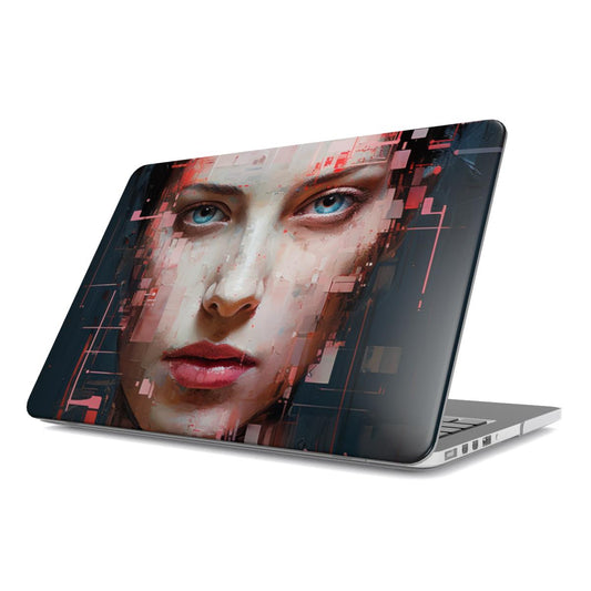 Abstract Portrait MacBook Case