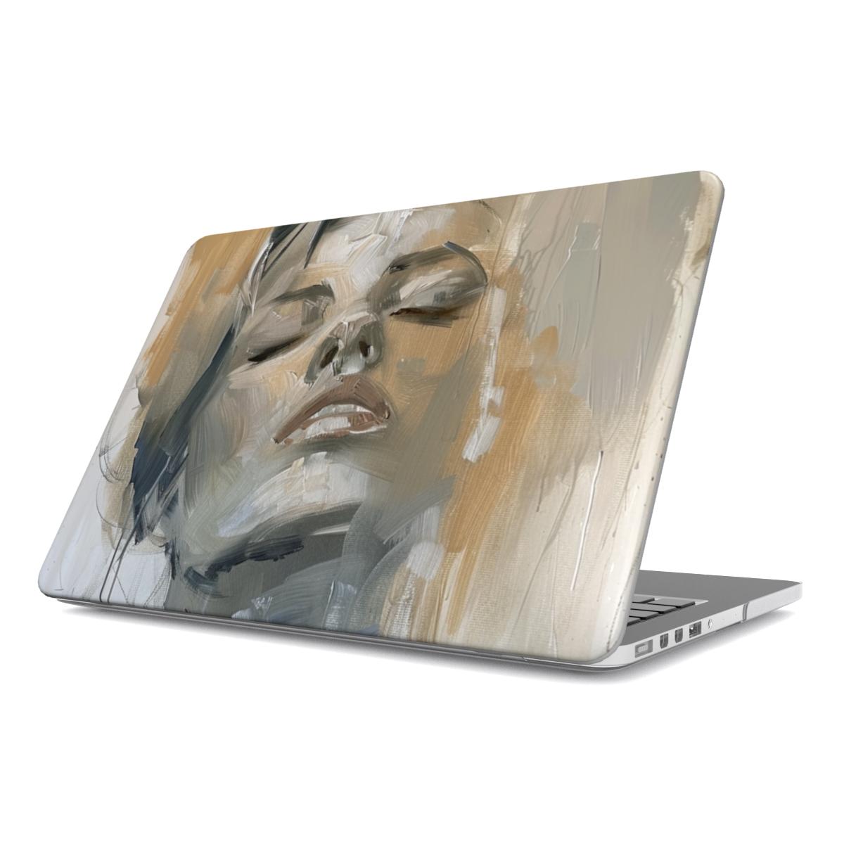 Abstract Portrait MacBook Case