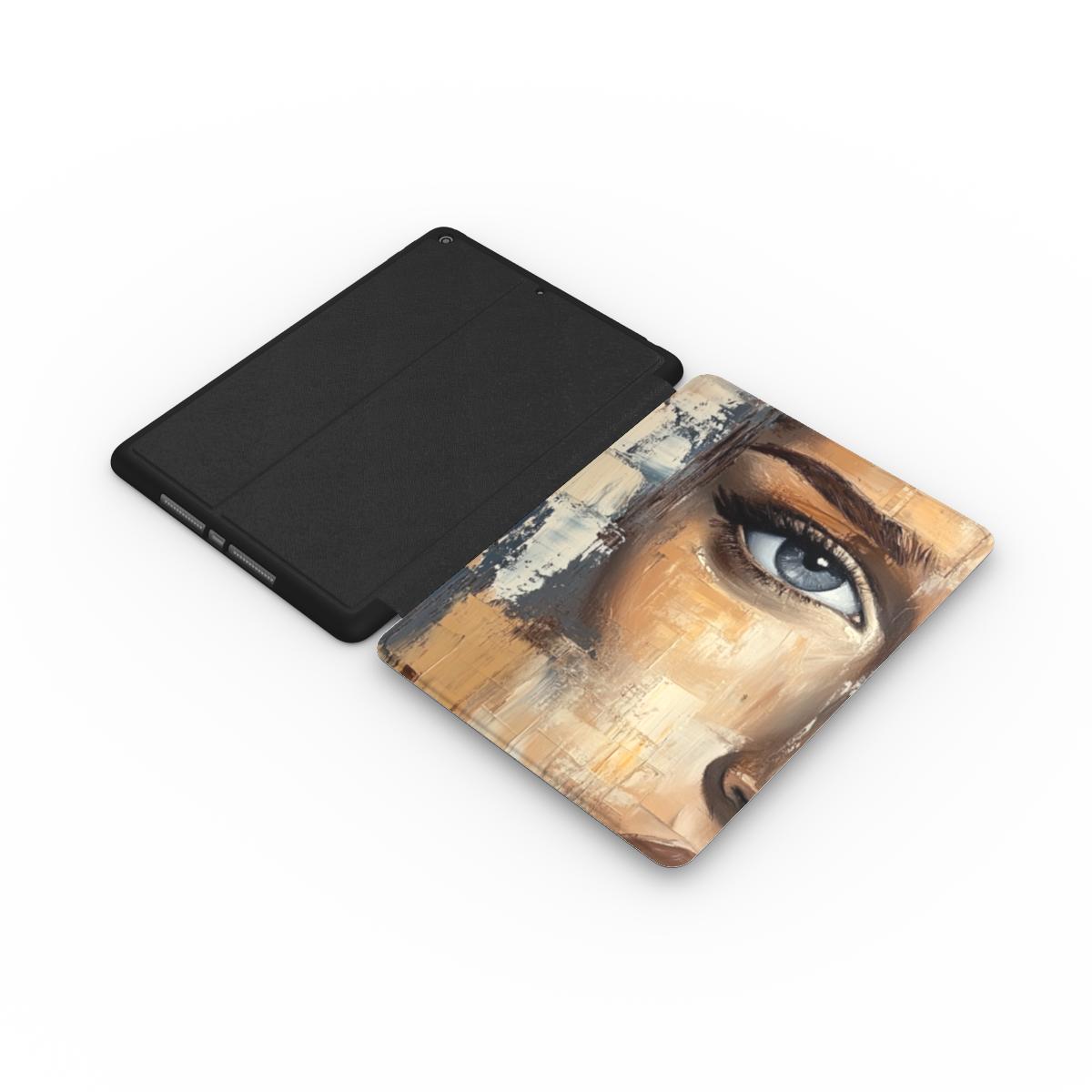 Abstract Portrait iPad Case