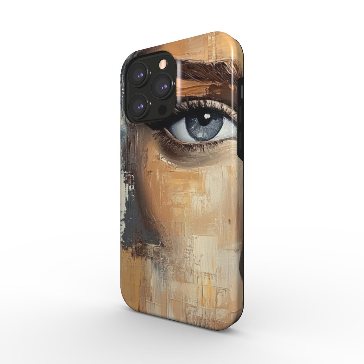 Abstract Portrait iPhone Case (MagSafe)