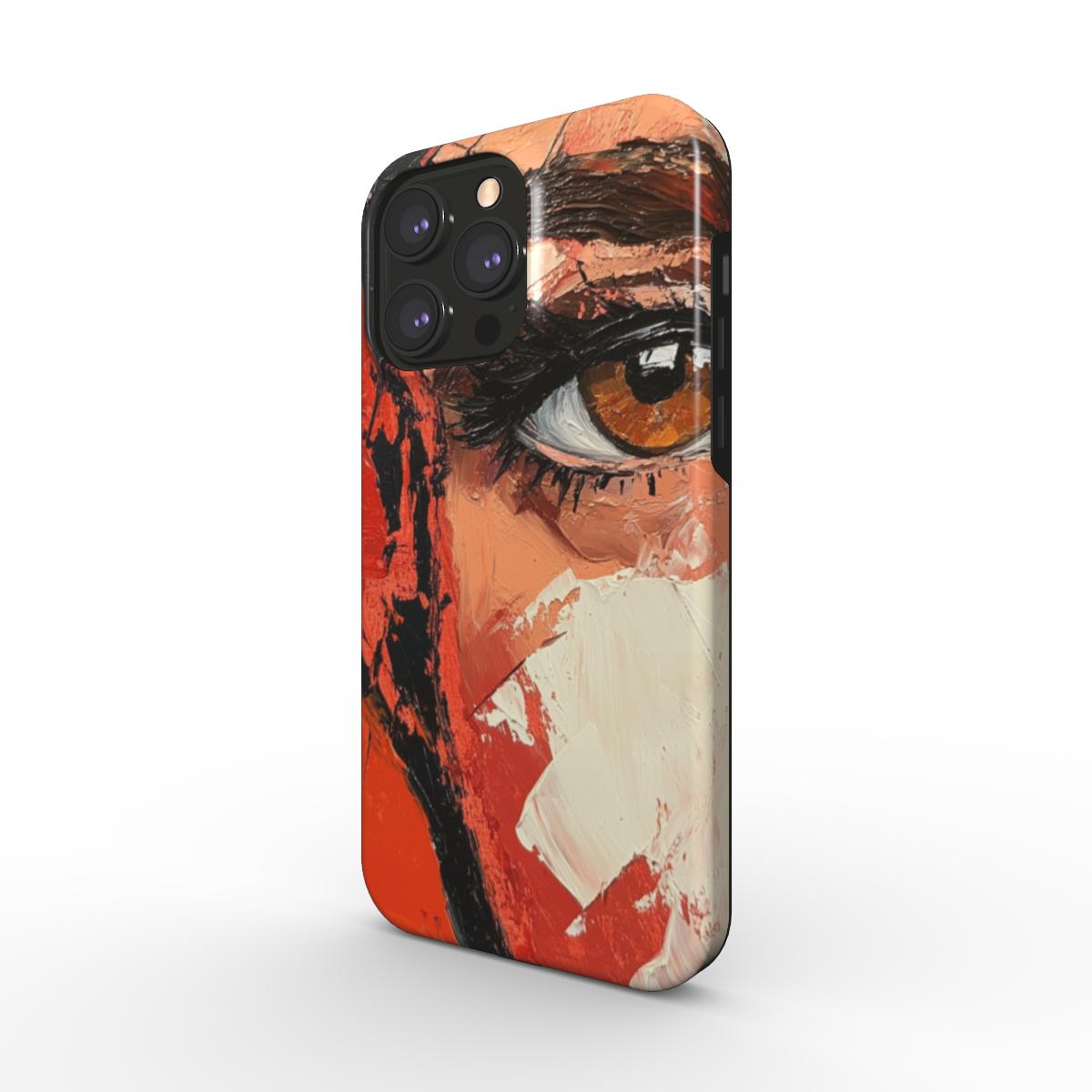 Abstract Portrait iPhone Case (MagSafe)