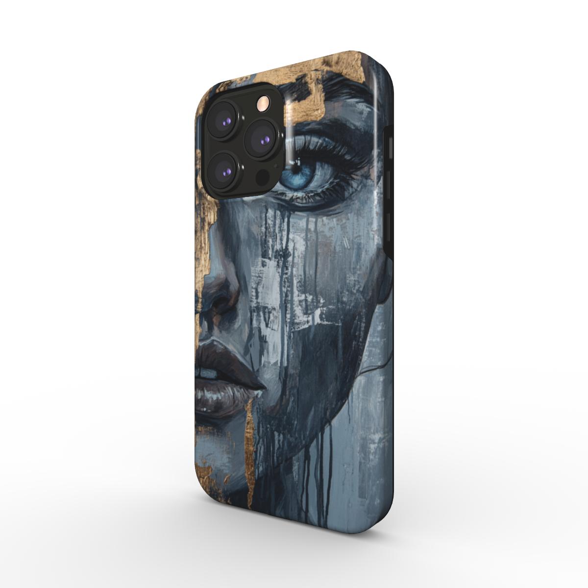 Abstract Portrait iPhone Case (MagSafe)