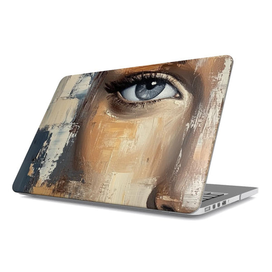 Abstract Portrait MacBook Case