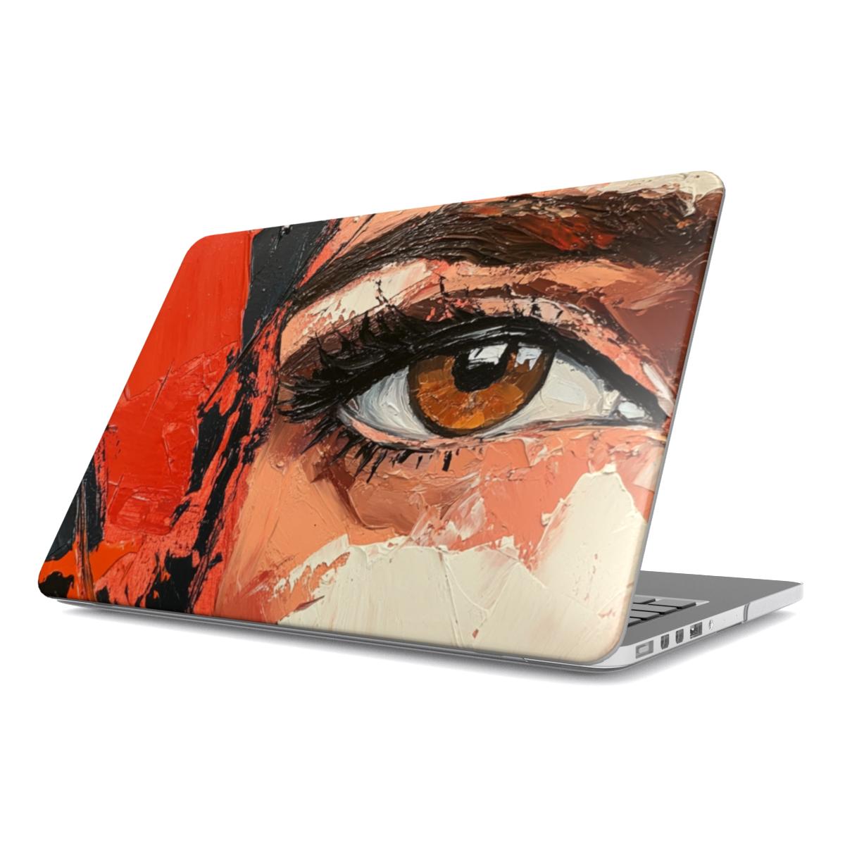 Abstract Portrait MacBook Case