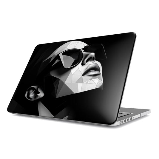 Abstract Portrait MacBook Case