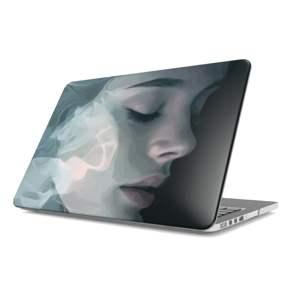 Abstract Portrait MacBook Case