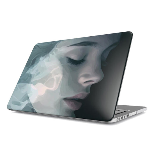 Abstract Portrait MacBook Case