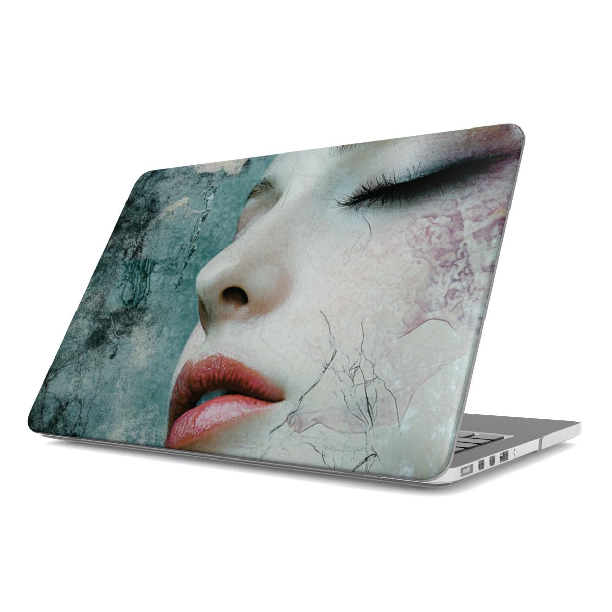 Abstract Portrait MacBook Case