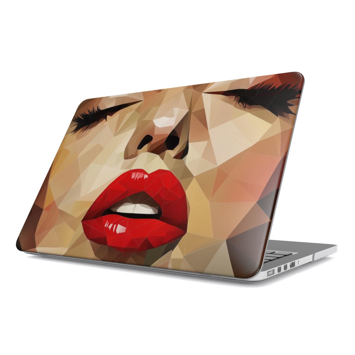 Abstract Portrait MacBook Case