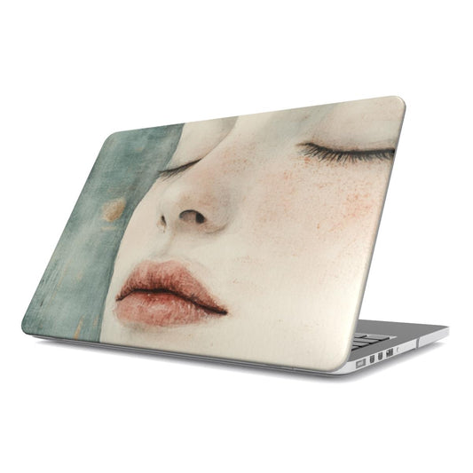 Abstract Portrait MacBook Case