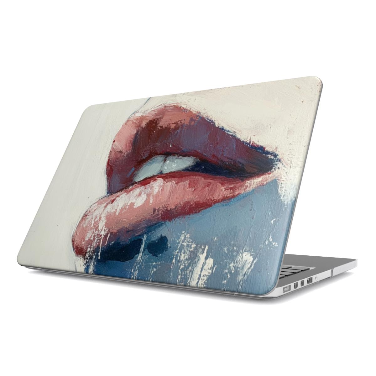 Abstract Portrait MacBook Case