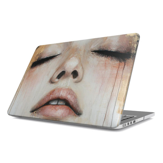 Abstract Portrait MacBook Case