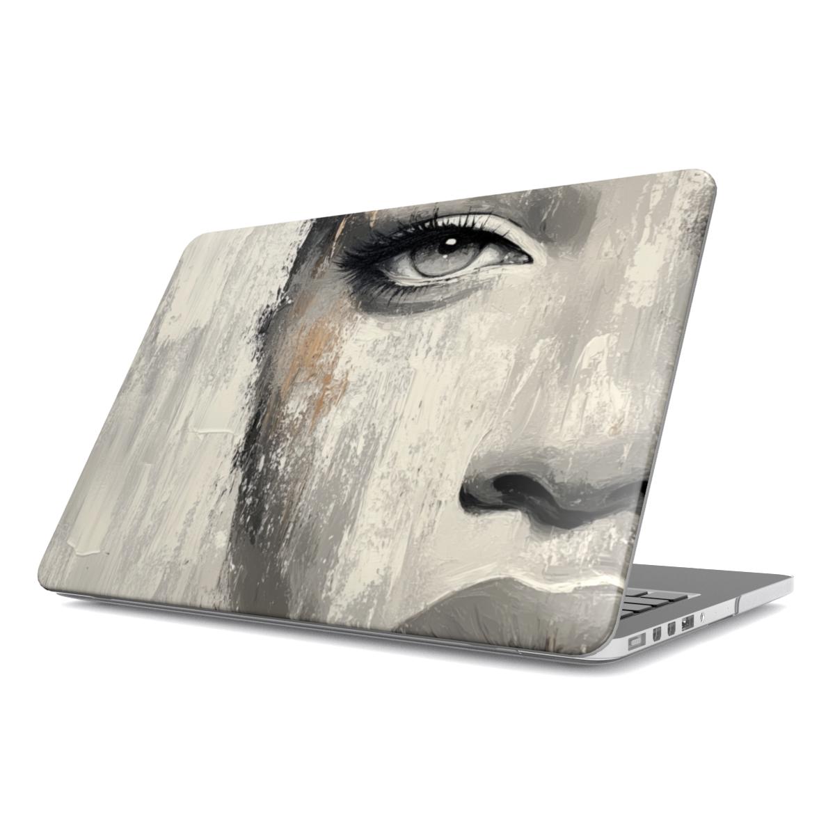 Abstract Portrait MacBook Case