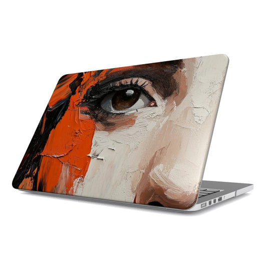 Abstract Portrait MacBook Case