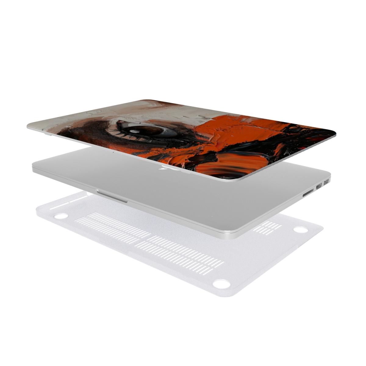 Abstract Portrait MacBook Case