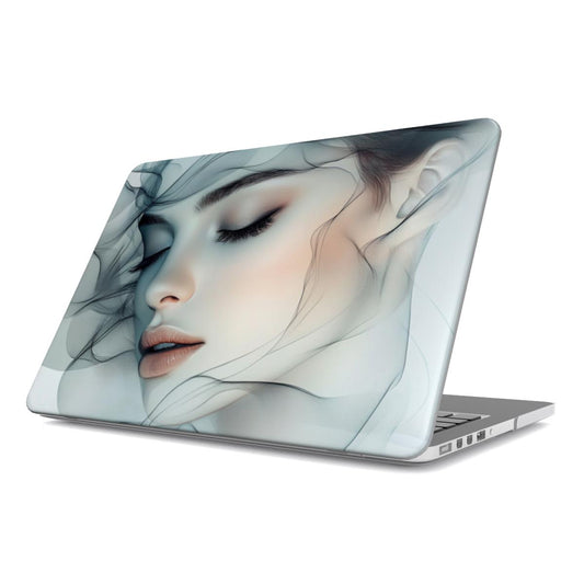 Abstract Portrait MacBook Case