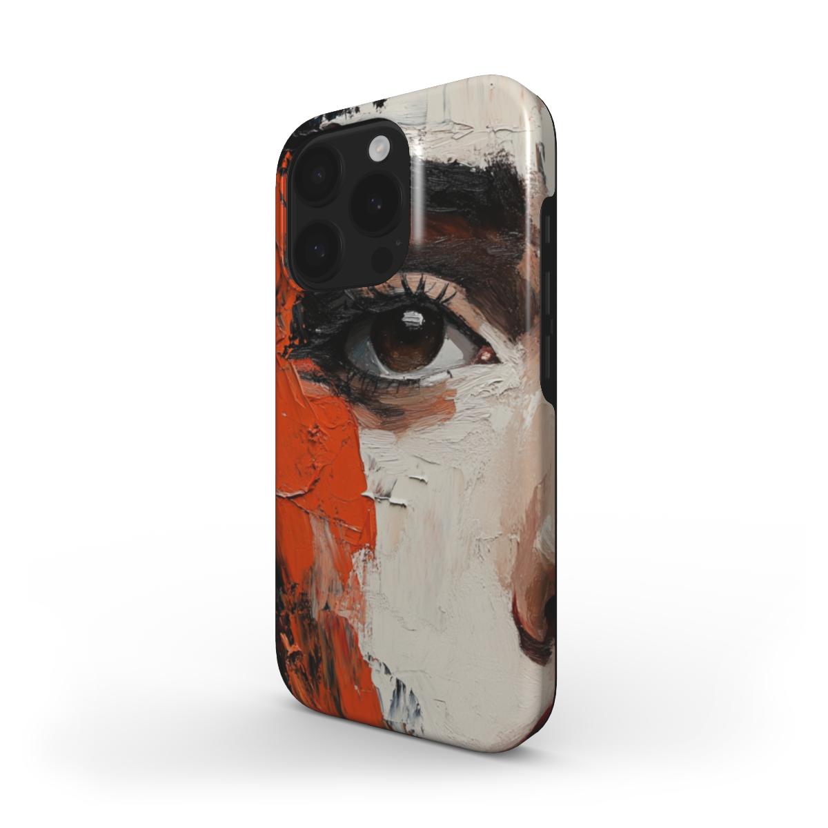 Abstract Portrait iPhone Case (MagSafe)