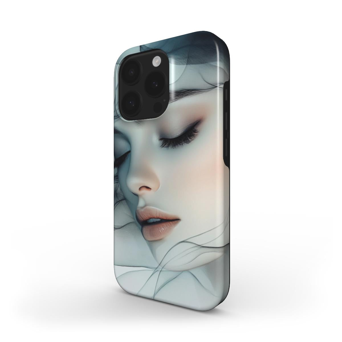 Abstract Portrait iPhone Case (MagSafe)