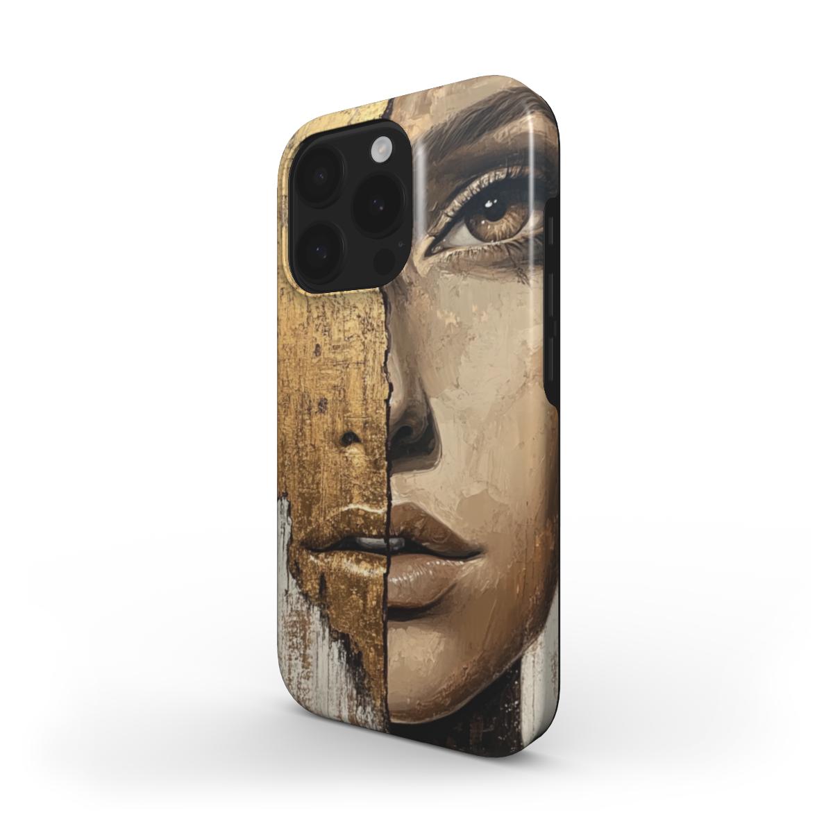 Abstract Portrait iPhone Case (MagSafe)