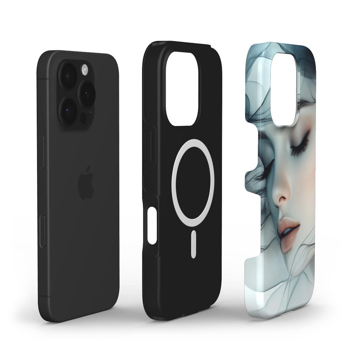 Abstract Portrait iPhone Case (MagSafe)