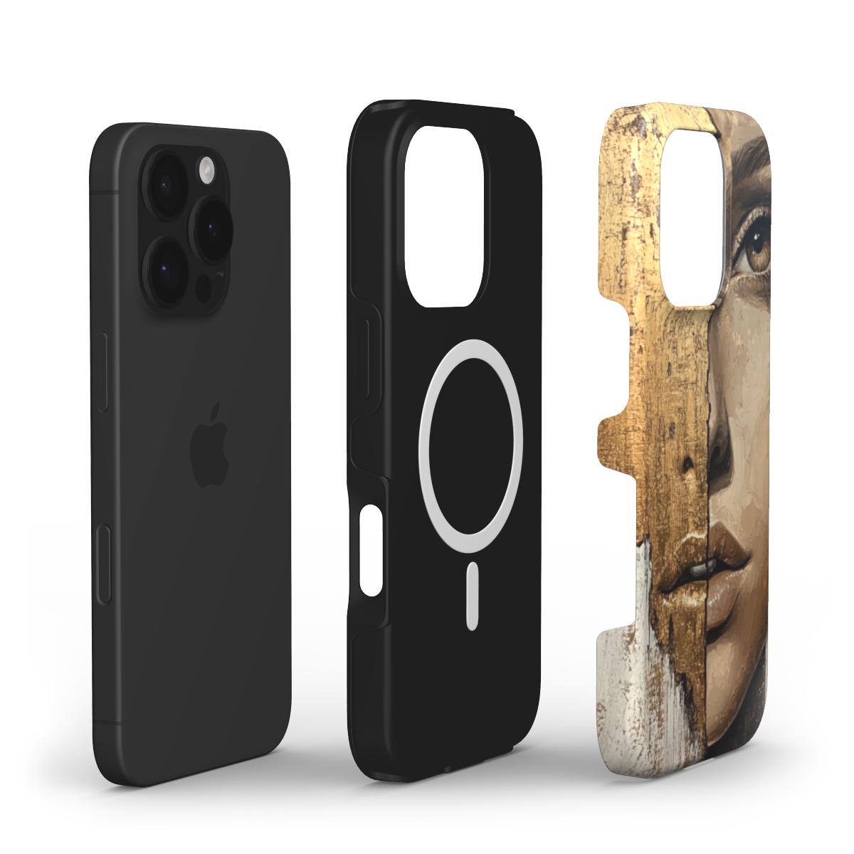 Abstract Portrait iPhone Case (MagSafe)