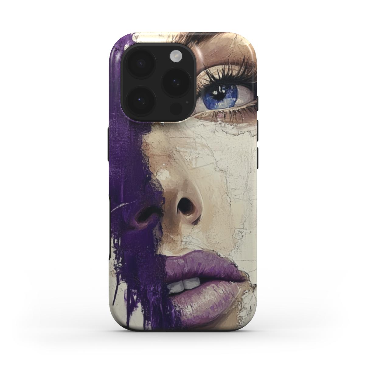 Abstract Portrait iPhone Case (MagSafe)