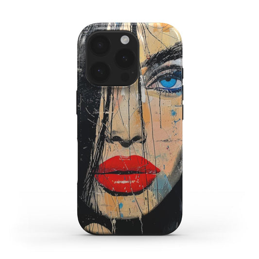 Abstract Portrait iPhone Case (MagSafe)