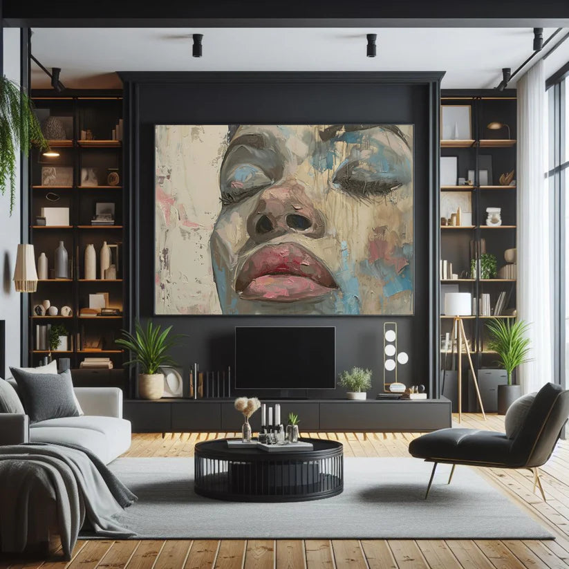 Abstract Portrait Canvas