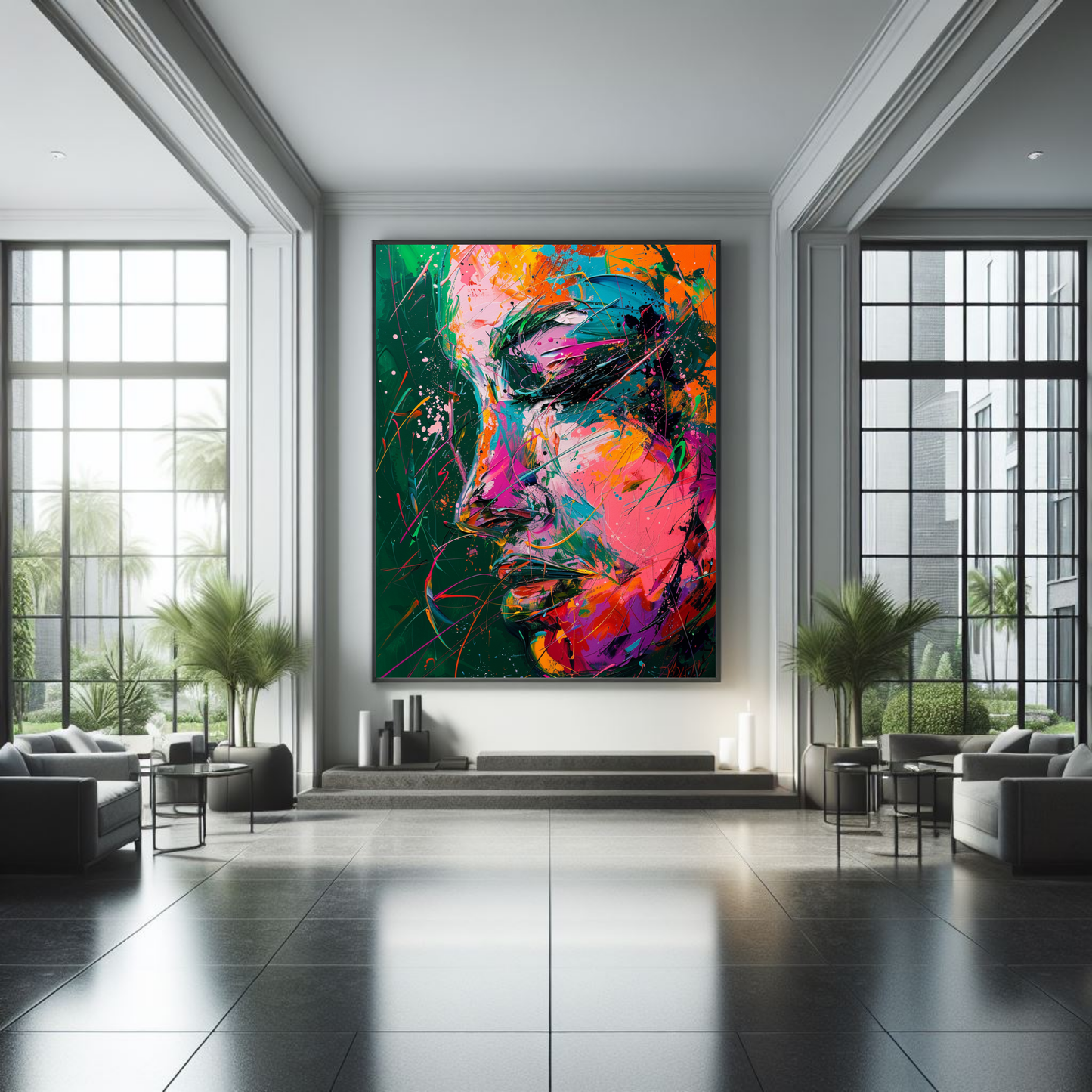 Abstract Portrait: Digital Download