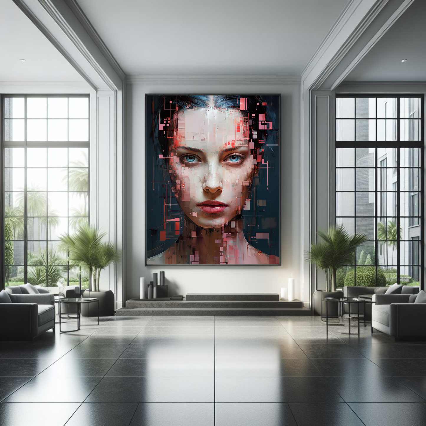 Abstract Portrait: Digital Download