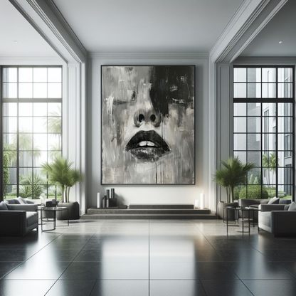 Abstract Portrait Canvas