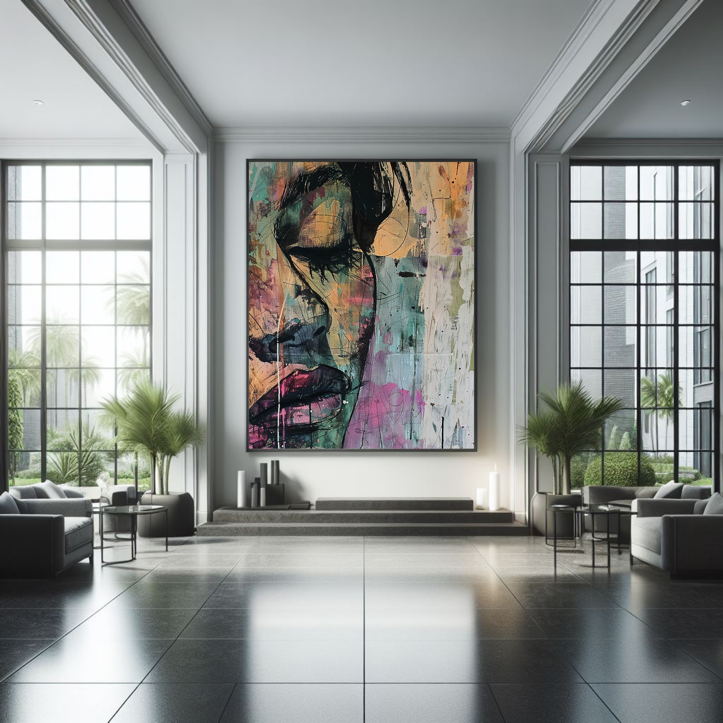 Abstract Portrait: Digital Download