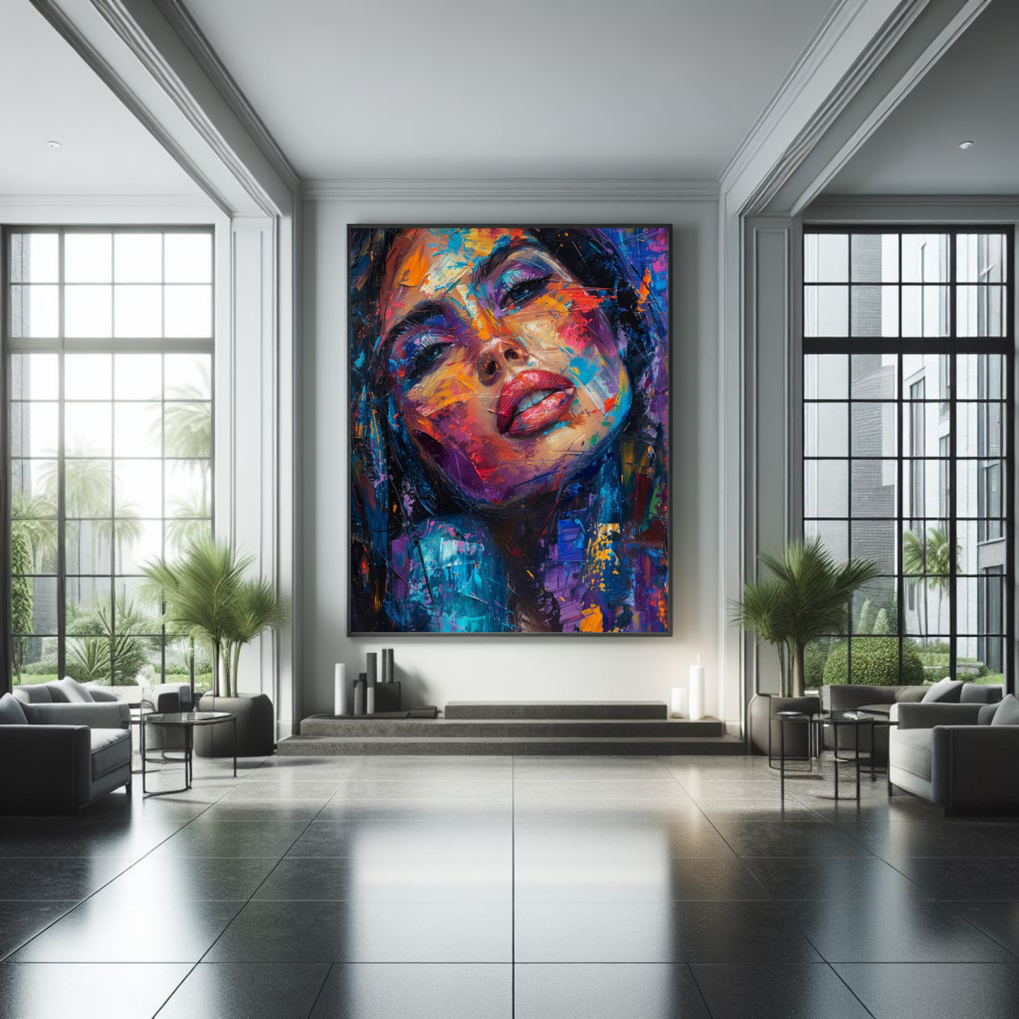 Abstract Portrait: Digital Download