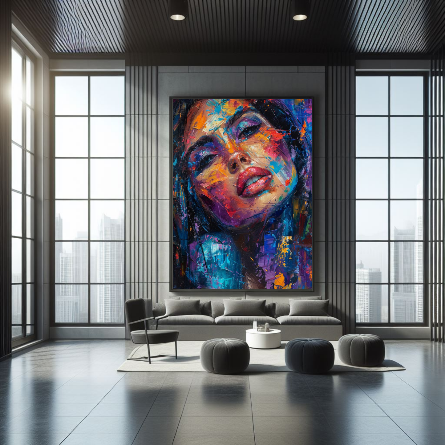 Abstract Portrait: Digital Download