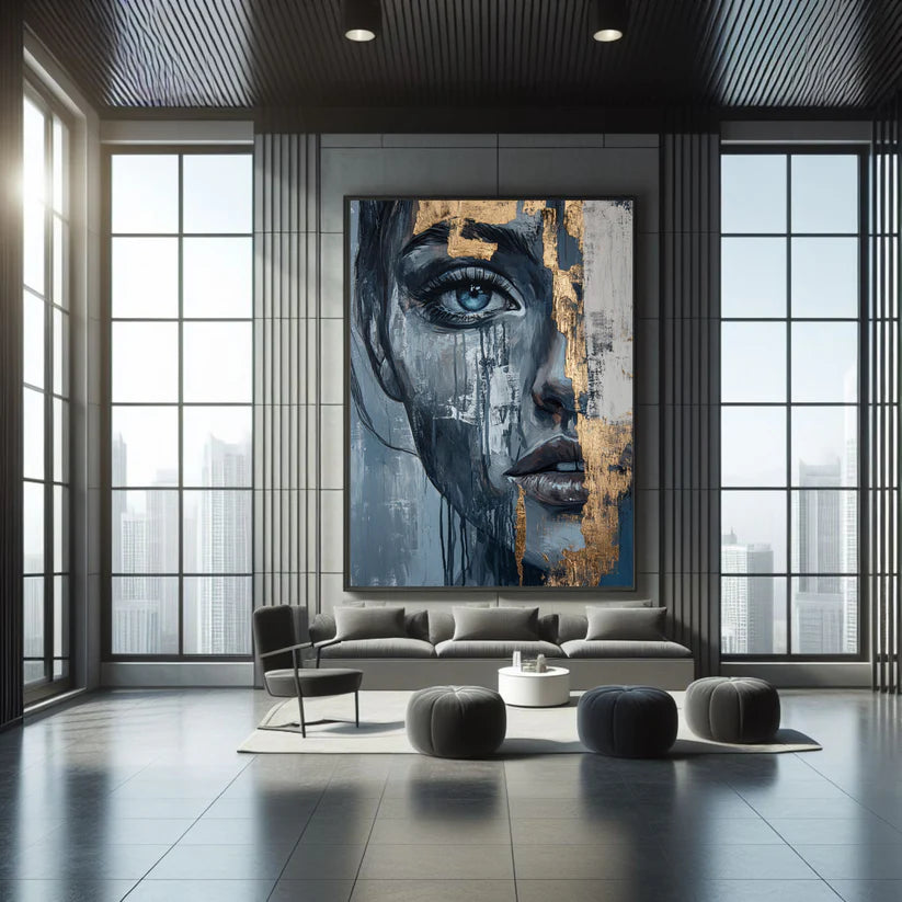 Abstract Portrait Canvas