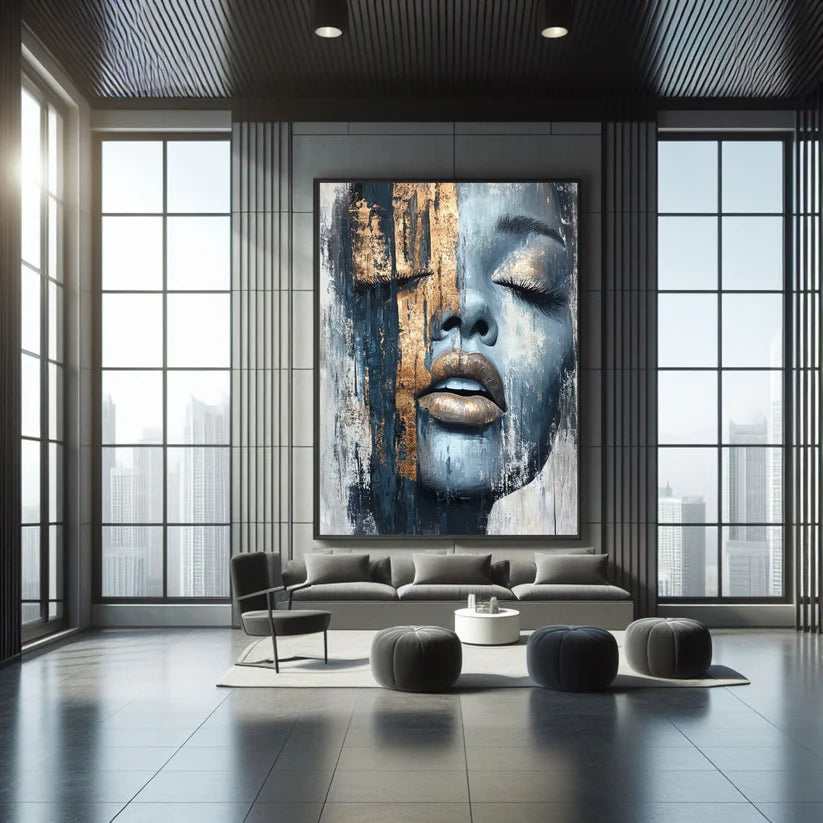 Abstract Portrait Canvas