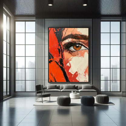 Abstract Portrait Canvas