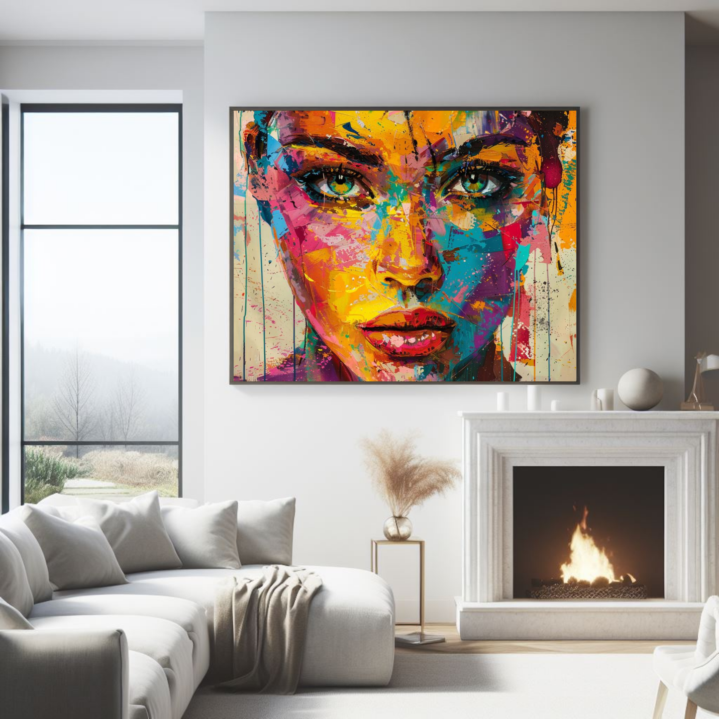 Abstract Portrait: Digital Download