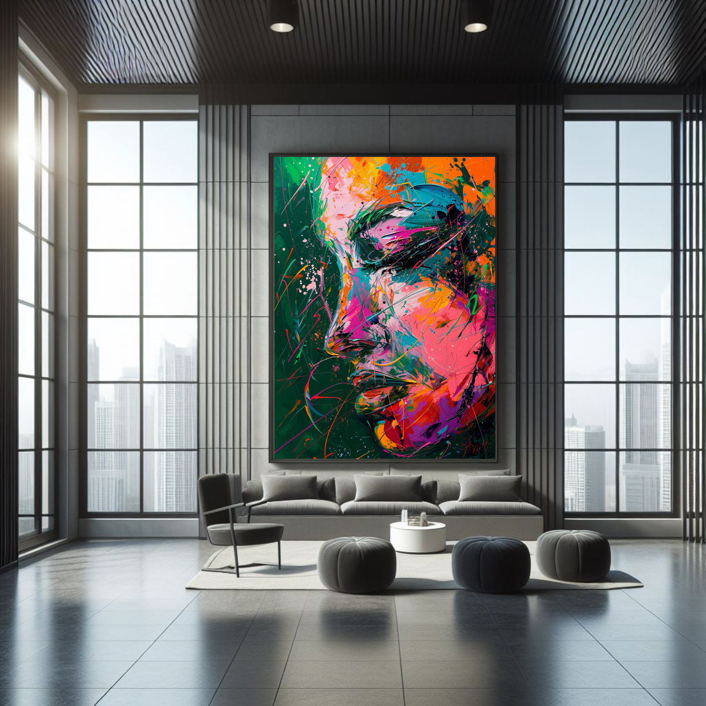 Abstract Portrait: Digital Download