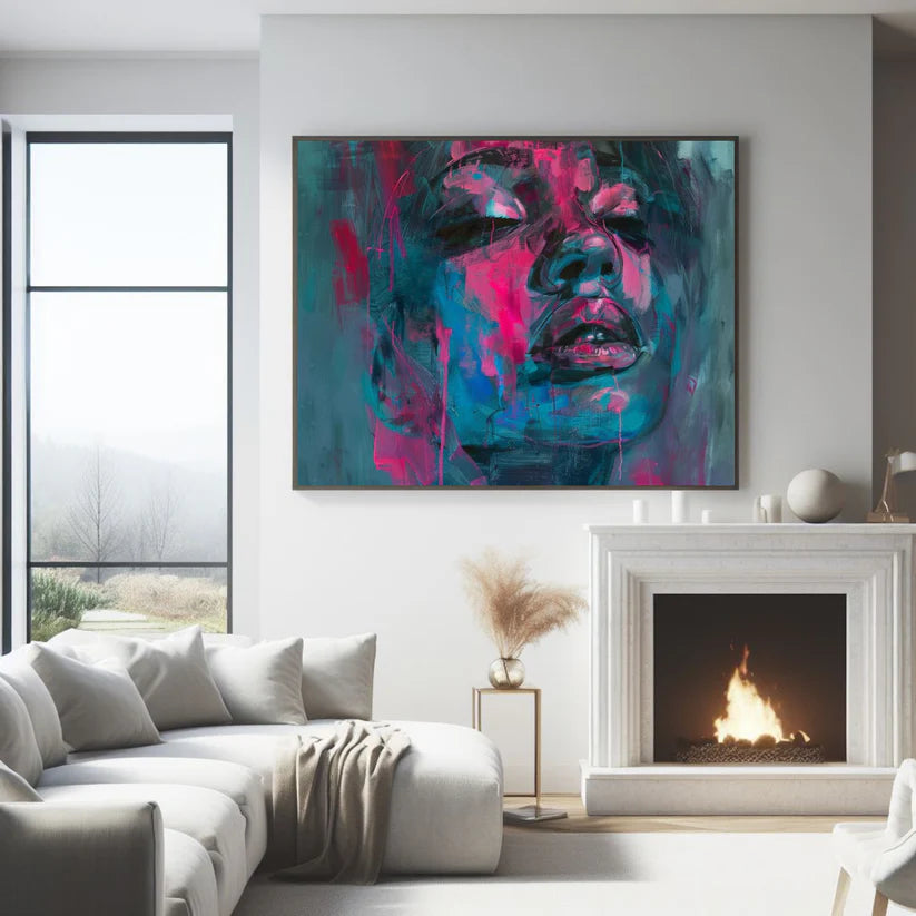 Abstract Portrait Canvas