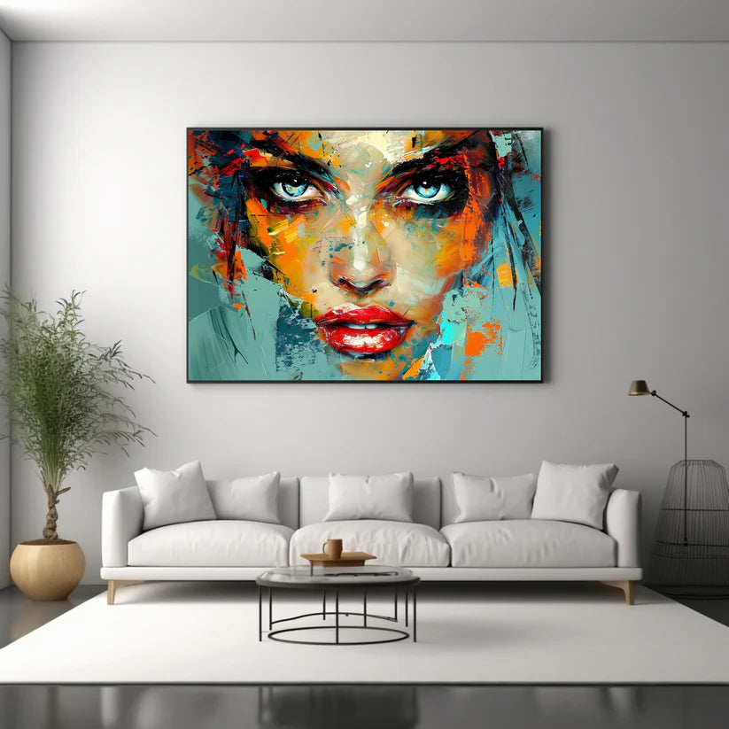 Abstract Portrait Canvas