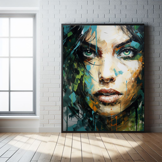 Abstract Portrait: Digital Download