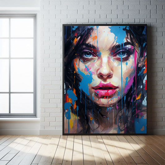 Abstract Portrait: Digital Download